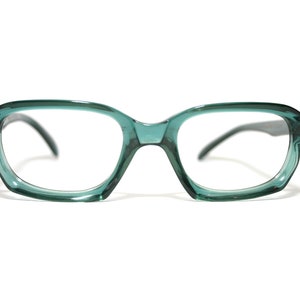 1970's Eyeglasses Frame Vintage 70's Turquoise SBF Germany Rx Glasses NOS New Old Stock 1970's Medium 50-20-140 Free Shipping