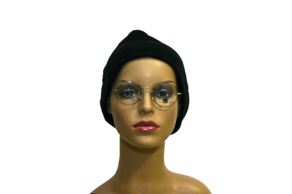 Retro Eyeglasses Round Panto Style 1980's Tortois… - image 6