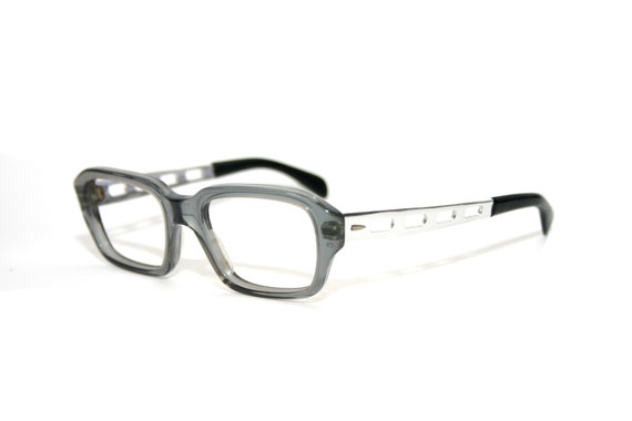 Small Eyeglasses 1970s rame Eye Glasses Women's R… - image 4