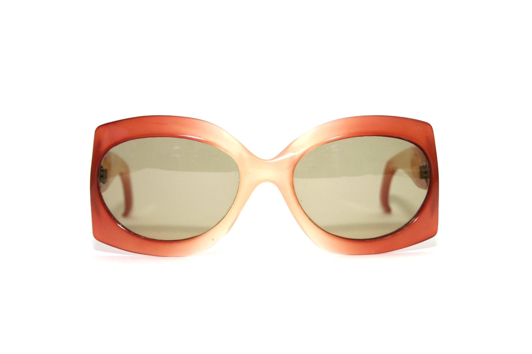 Lunettes De Vue Vintage Dame N°20 - Monture Multicolore Rétro - Occasion France