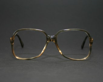 Lunettes Rodenstock translucides des années 1970 monture lunettes hommes Rx nouveau vieux Stock NOS taille moyenne 52-16-135 Mod. Ferry Allemagne Livraison gratuite