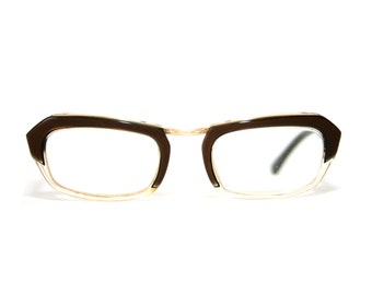 French Vintage Eyeglasses Frame Régé Gold Filled Original 1960's Small Size 45-18-130 Women's Paget Morel FREE SHIPPING