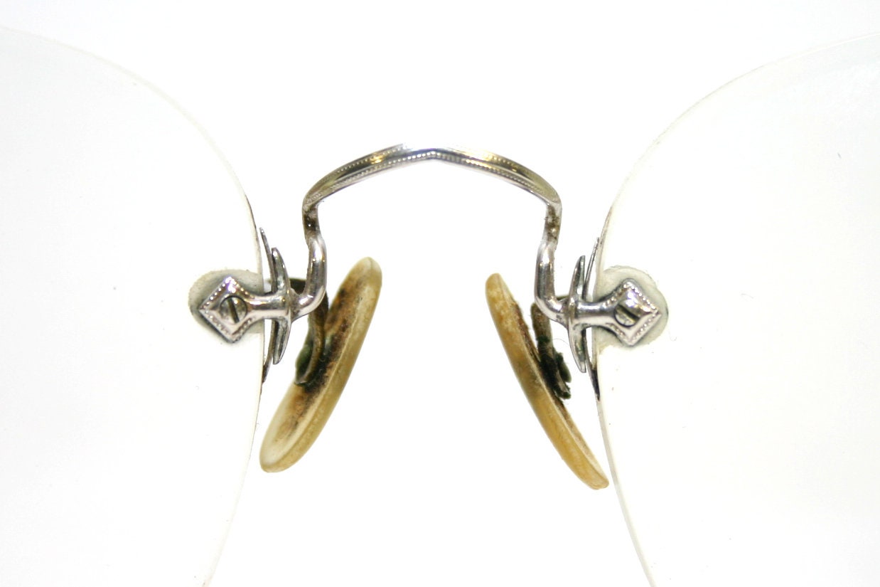 hakusan ALGHA 20 GF England サングラス Vintage Algha 20 Gold Filled Sunglasses Off Round - Small