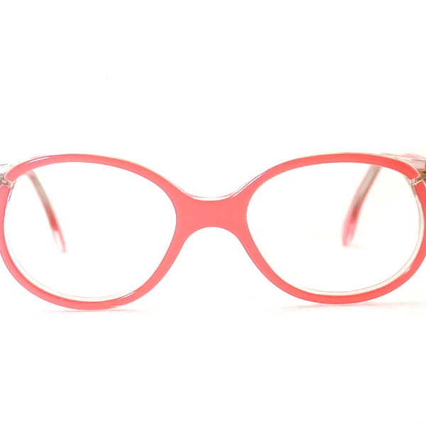 Lunettes roses 80's Allemagne Petit XS LIVRAISON GRATUITE New Old Stock Girl Femmes Ses lunettes Lady 1980's Children Kids