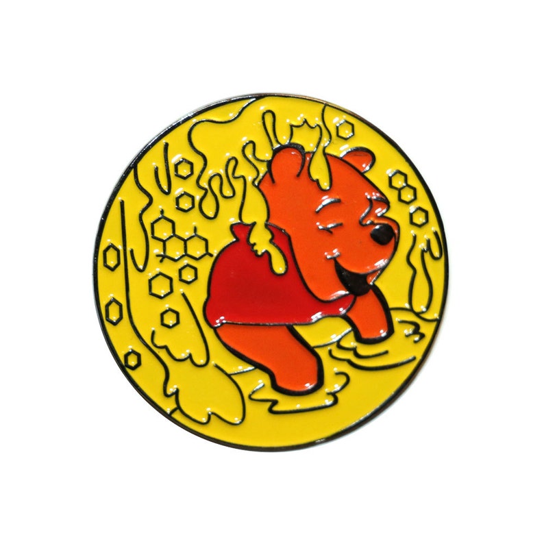 Hunny Bear Enamel Pin