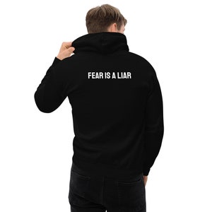 Spiritual Sweatshirt Fear is a Liar Hoodie