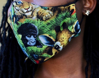 Wildlife face mask