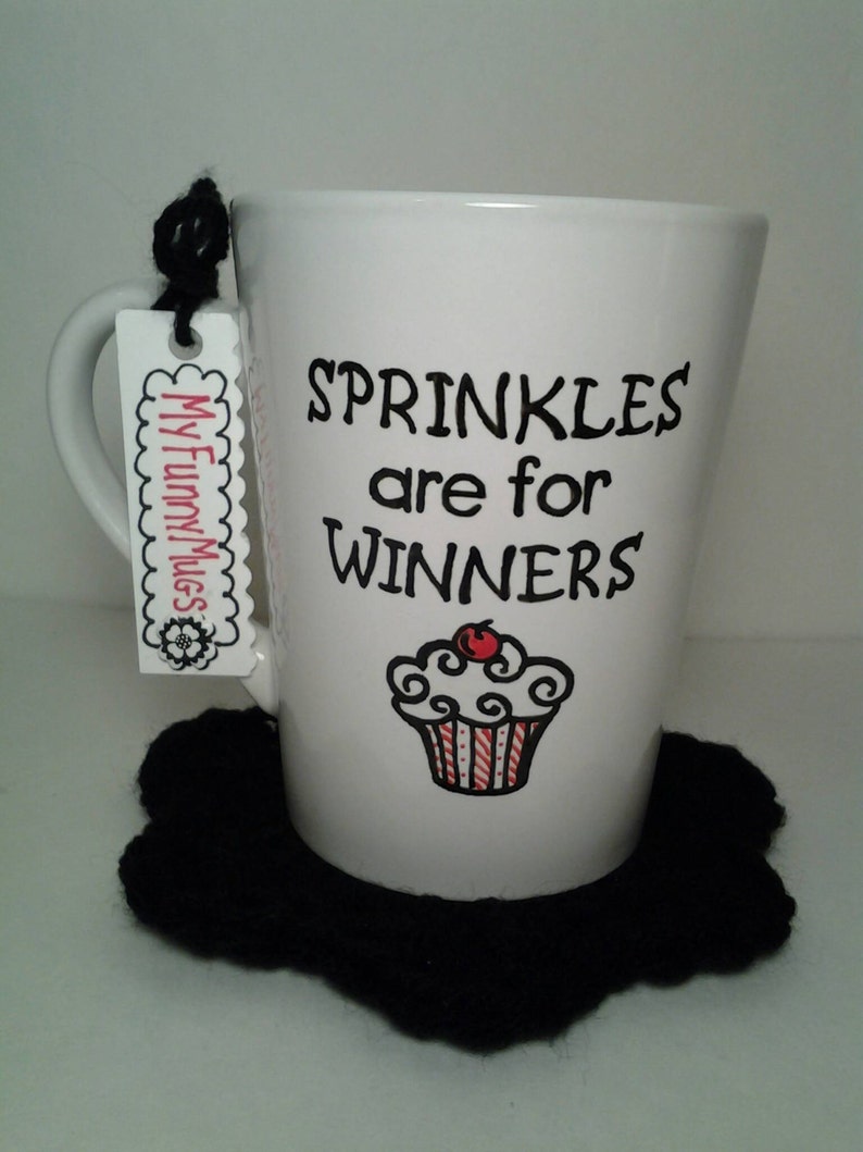 Sprinkles Are For Winners Mug Flo from Progressive Funny Etsy