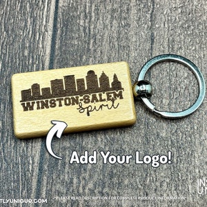 Promotional Gifts Vintage Custom Logo Key Ring Holder Genuine