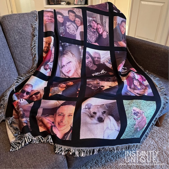Collage custom blanket sale