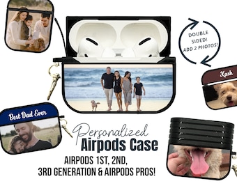 Airpods Case Custom, Personalized Airpods Pro Case, Airpods 3rd Gen, Customized Airpod 2 case with photo, Airpod 1 case with picture for dad