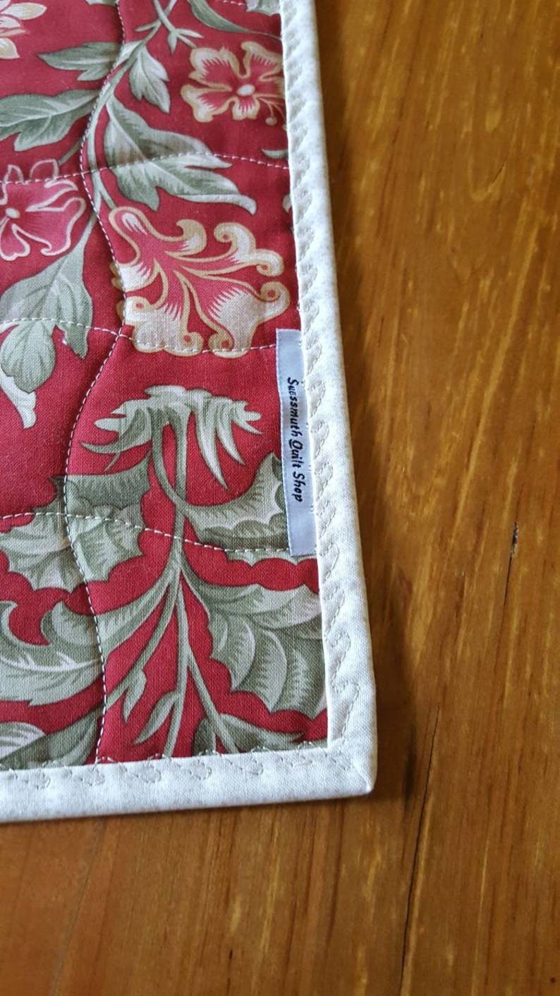 13 X 49 Quilted Table Topper, Runner, Wall Hanging, Coffee Table