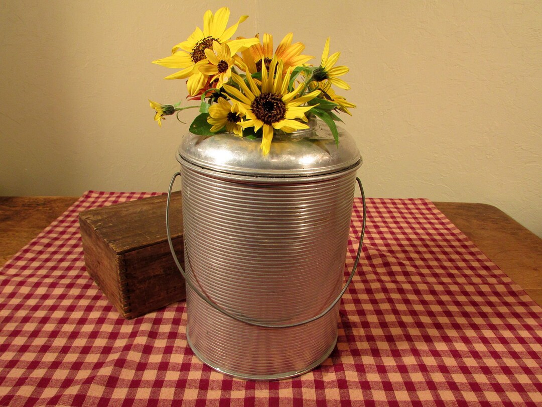 Picnic Jug, Vintage Aluminum Water Jug With Leaks Etsy