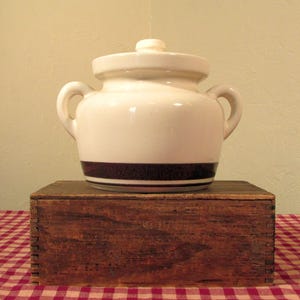 Vintage McCoy Pottery Bean Pot