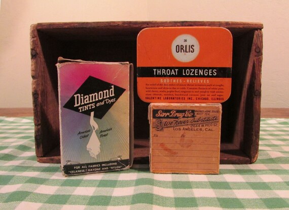 Vintage Pharmacy Tin Box RISINMETTEN Small Tin Box Germany Apothecary Tin  Box Collectible Medical Metal Box Old Metal Box 