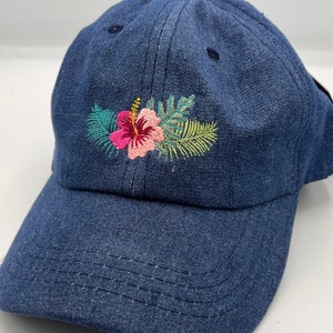Tropical Flower Dad Hat
