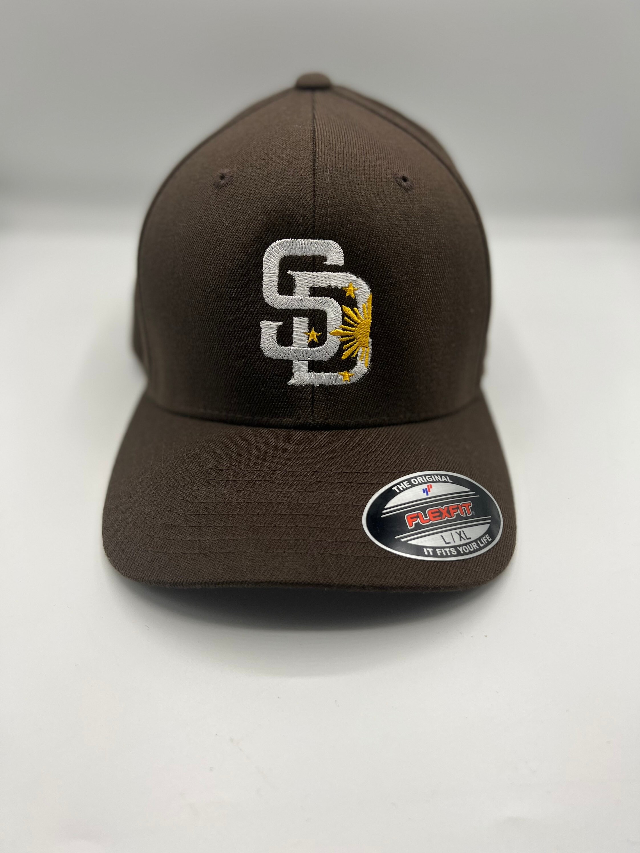 New Era 59Fifty San Diego Padres 1998 Tony Gwynn Inspired Throwback  Cooperstown Fitted Hat Dark Navy White Orange