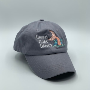 Mermaid Hat Beach Hat Always Make Waves