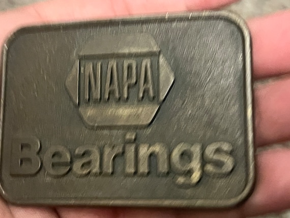 Vintage Napa bearings belt buckle . Napa bearings… - image 4