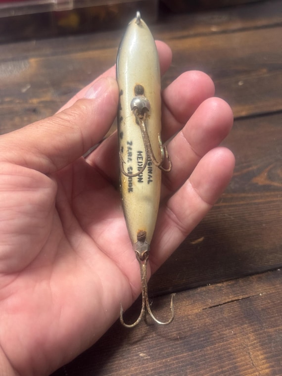 Heddon Zara Spook. Rare Fishing Lure. Vintage Fishing Lure. - Etsy