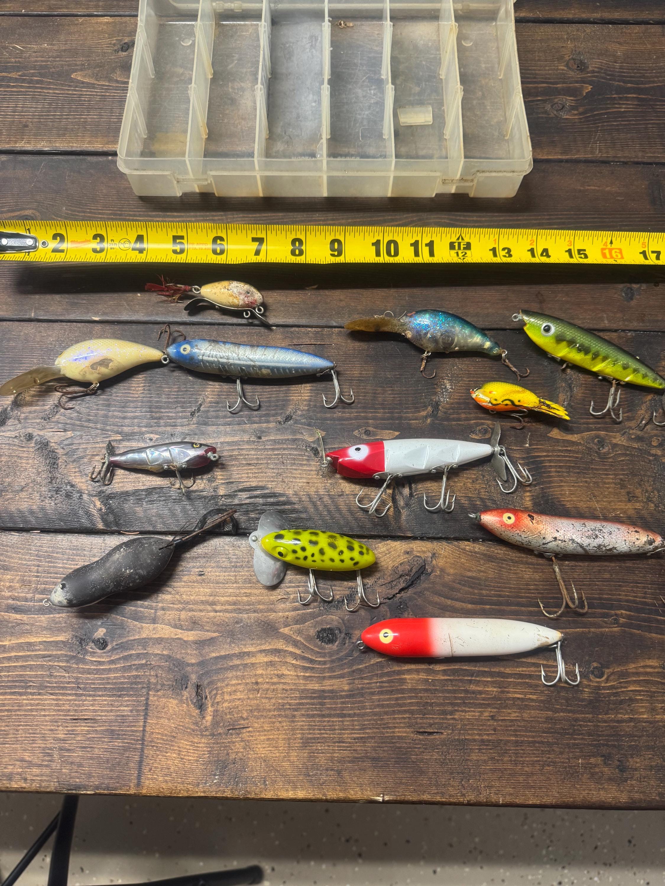 Antique Fishing Lures - Etsy Antique Fishing Lures - Etsy