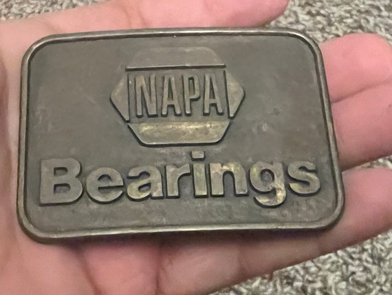 Vintage Napa bearings belt buckle . Napa bearings… - image 2