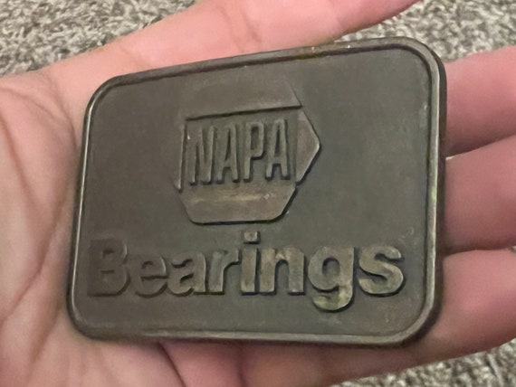 Vintage Napa bearings belt buckle . Napa bearings… - image 7