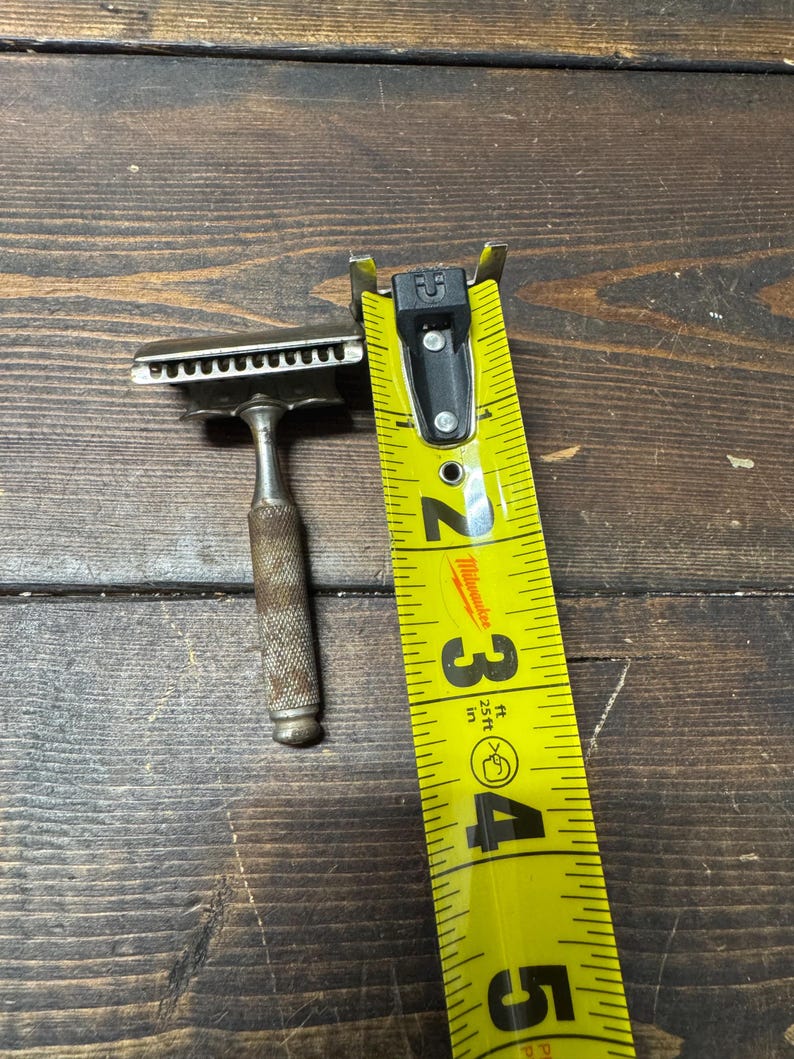 How Many Inches Is A Razor Vintage Ever Ready Razor Made in the USA . Vintage Razor - Etsy