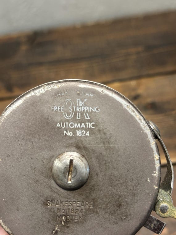 VINTAGE 1950`S SHAKESPEARE FLY REEL フライ VINTAGE SHAKESPEARE 1094 FLY REEL 03/01/19POT WEAK CLICKER