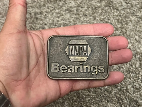 Vintage Napa bearings belt buckle . Napa bearings… - image 1