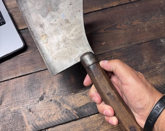 Antique Foster Bros Arrow Mark Cleaver Super Cool and Solid and Heavy Piece in Great Antique Condition! Antique cleaver . Vintage cleaver