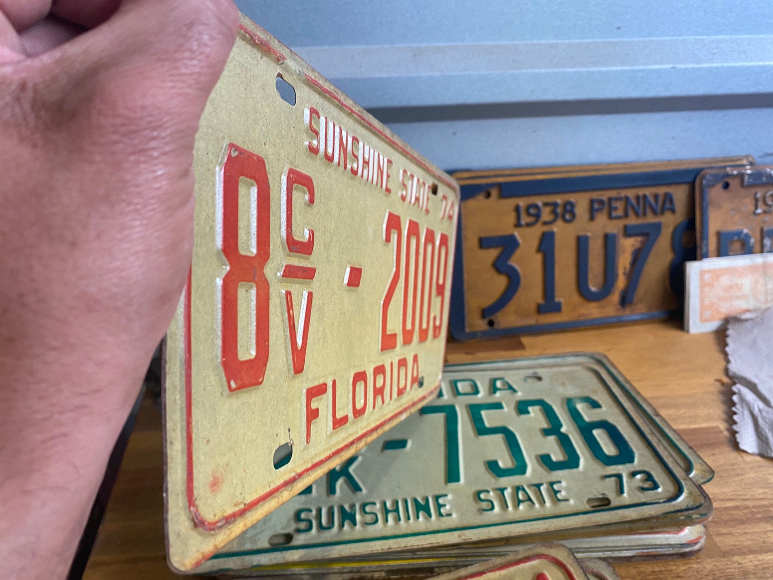 Vintage 1974 Florida License Plate - Etsy