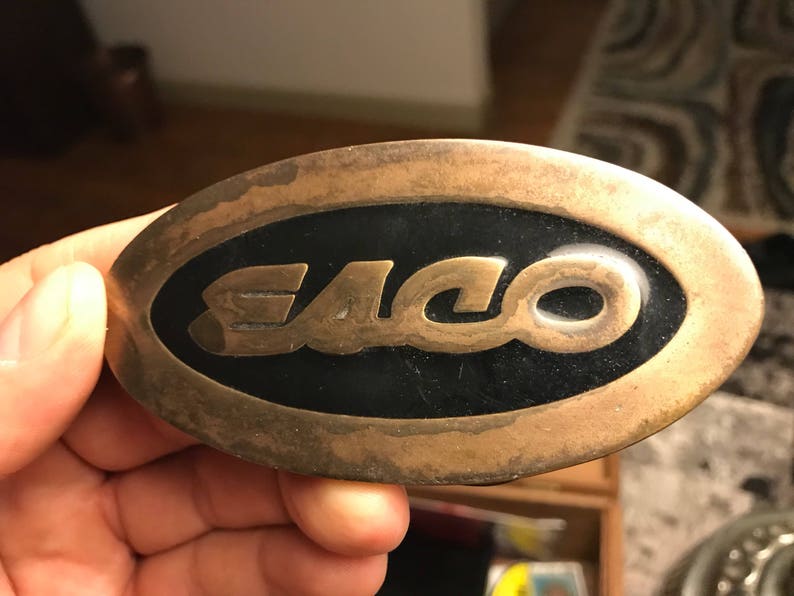 Vintage esco Esco Belt Buckle Antique Esco Belt Buckle