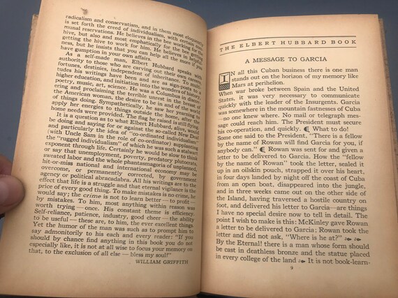1934 The Elbert Hubbard Book Wise And Witty Writings Selected From The Works Of Elbert Hubbard Vintage Book - 