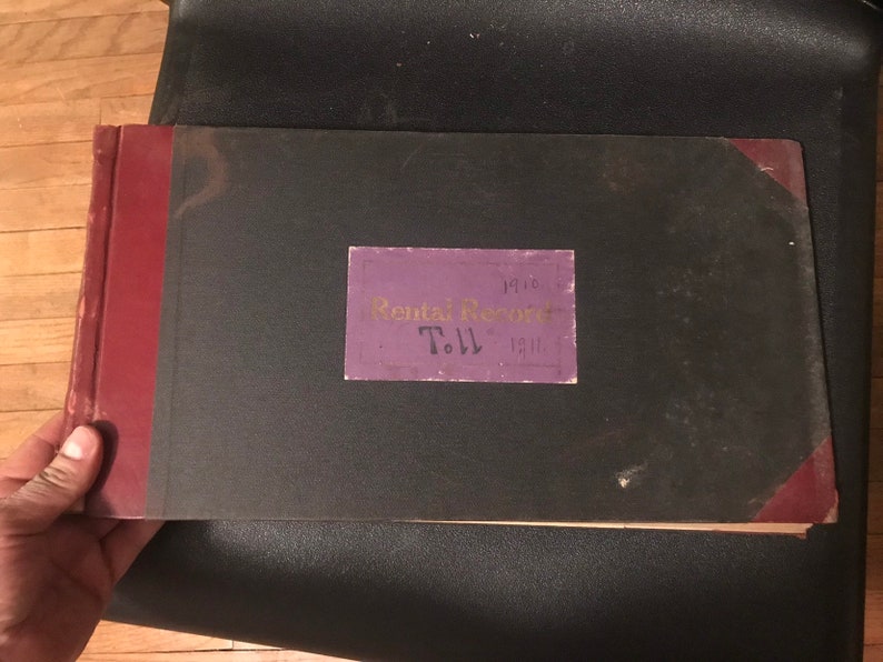 antique rental records logbook antique logbook antique ledger vintage logbook vintage ledger old logbook old ledger rental records