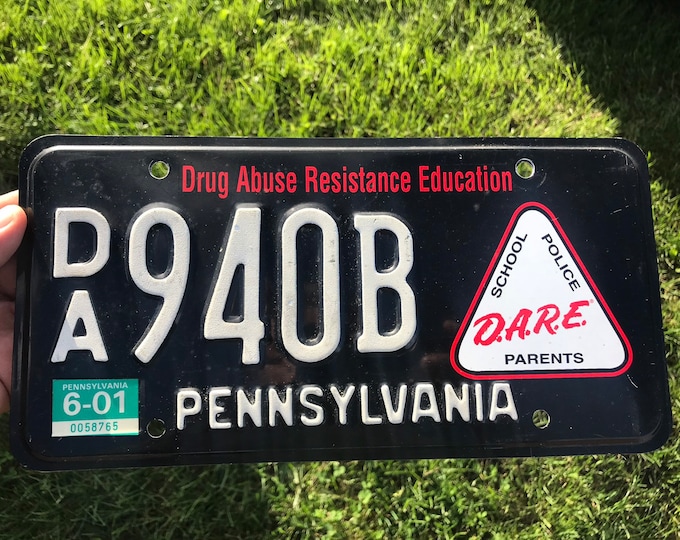 Pa Dare License Plate . Pennsylvania Dare License Plate . Dare License