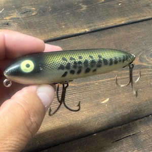 Heddon Zara Spook. Rare fishing lure. Vintage fishing lure.