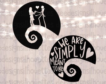 Download Nightmare before christmas svg | Etsy