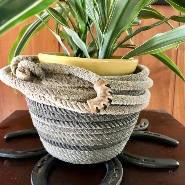 Lariat Rope Basket - Etsy