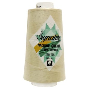 SCANFIL Organic Thread 50wt Cotton - 500 Yard Spool Set Storm Greys
