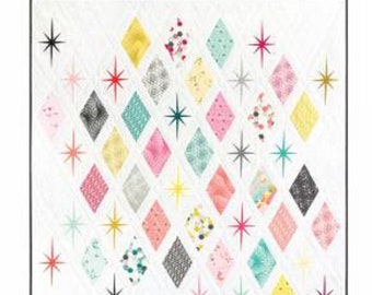 Atomic Starburst Quilt Pattern
