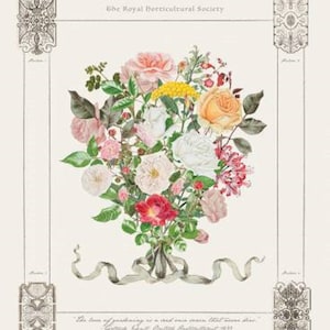 Floral Gardens Digitally Printed 36in x 43in Pan