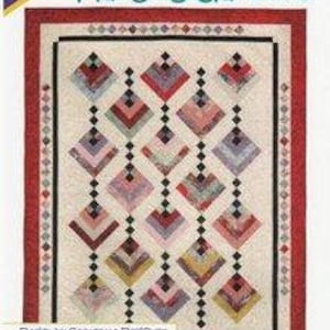 May include: Cozy Quilt Designs™ Hanging Gardens quilt pattern. A strip club pattern for 2 1/2 inch strips. Throw, Twin, and Queen sizes included. Design by Georgette Derco.