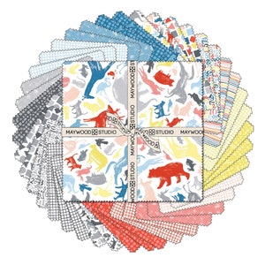 Maywood Studio Can Animals Count? 10&quot; Squares 42 pcs