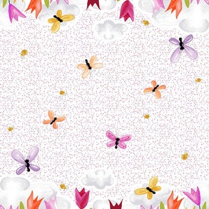 White Sloane the Snail Double Border