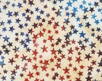 Anthology Liberty, Stars,Cream, Batik