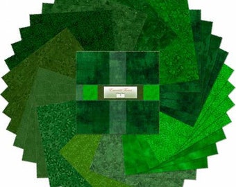 Wilmington Prints 10 Inch Squares Emerald Forest - Quilting Precuts