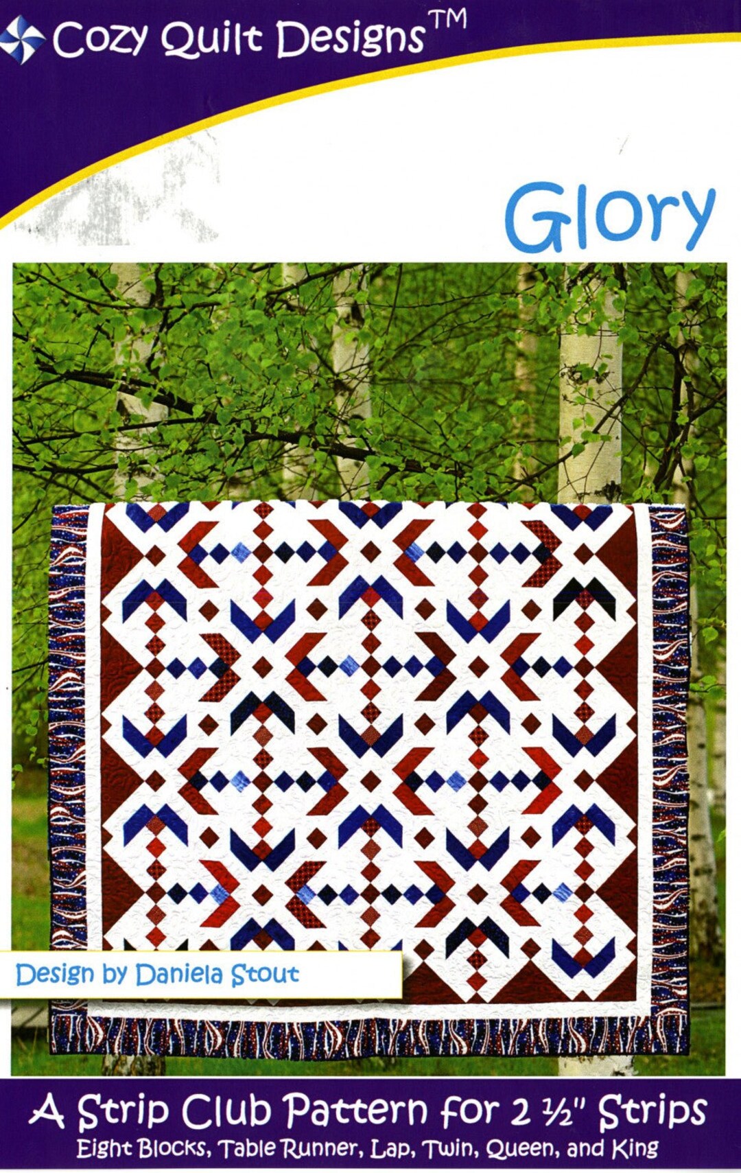 Cozy Quilts Design Strip Clup Pattern Glory - Etsy