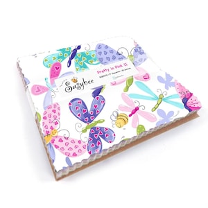 Susybee Pretty In Pink II 5in Squares - 42pcs
