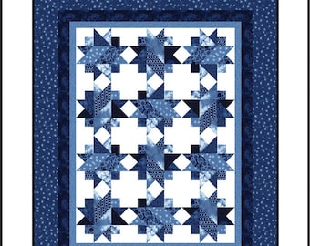 Spinning Stars From Calico Carriage -Fat Quarter Friendly Quilt Pattern